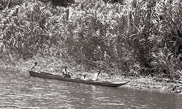 Cayuca on Madden Lake.